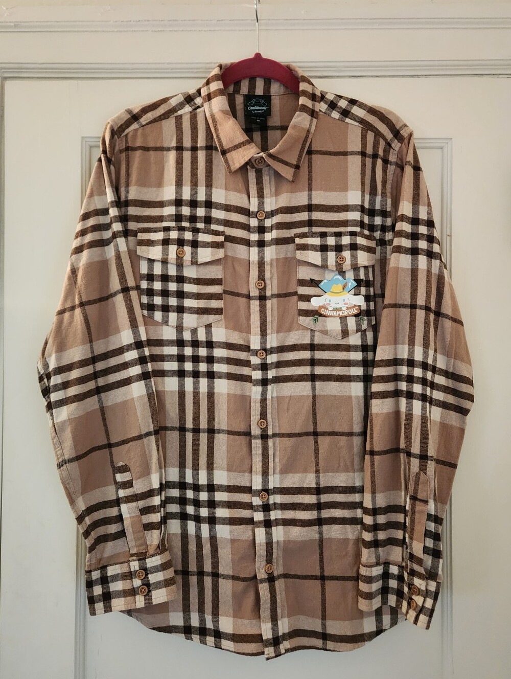 Camp Cinnamoroll Plaid Flannel 🏕️